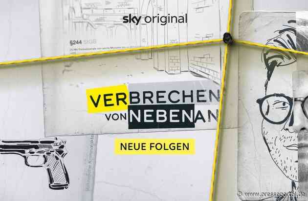 Neue Folgen der zweiten Staffel "Verbrechen von nebenan" mit Philipp Fleiter ab 21. September exklusiv bei Sky