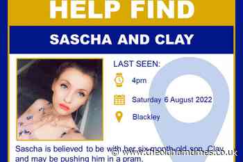 Police 'increasingly concerned' for missing mother and baby - The Oldham Times