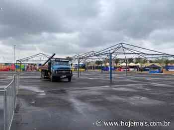 Prefeitura de Castilho instala tendas para abrigar público na 26ª Festa do Pescador - Hojemais de Andradina SP - Hojemais