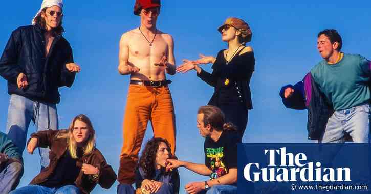 Ravers having it large at Castlemorton, 1992: Alan Lodge’s best photograph