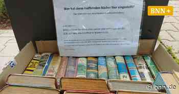 Bücherschrank in Stutensee mehrfach mit modrigen Büchern vollgestopft - BNN - Badische Neueste Nachrichten