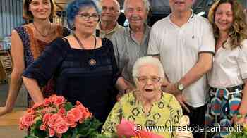 Le cento primavere di Sina, grande festa con la famiglia e il sindaco Piovaccari - il Resto del Carlino