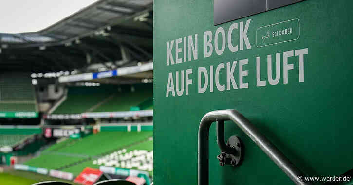 Werder stärkt den Nichtraucherschutz beim Heimspielen