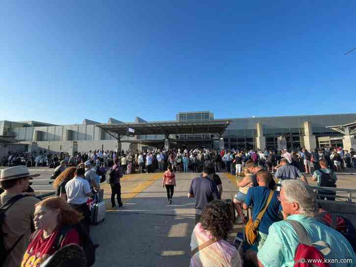 Austin airport flyers rescreened after terminal evacuation