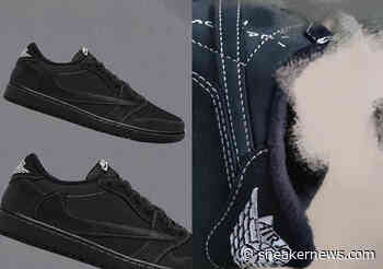 First Look At The Travis Scott x Air Jordan 1 Low “Black/Phantom” - Sneaker News