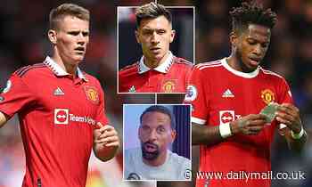 Manchester United should drop Scott McTominay AND Fred says Rio Ferdinand - Daily Mail