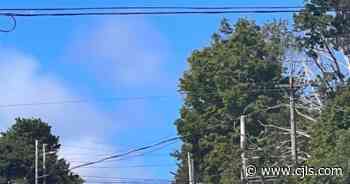 Power Outage In Digby After Tractor Trailer Hooks Power Lines - CJLS