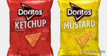 Doritos debuting ketchup, spicy mustard flavors in U.S. e-commerce play