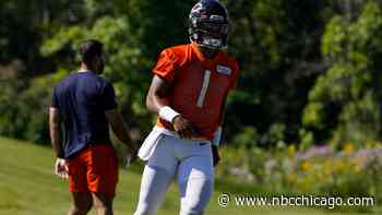 Bears' Justin Fields Talks Pressure, Getsy's Offense