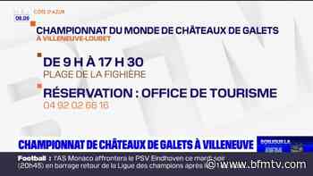 Alpes-Maritimes: championnat de châteaux de galets ce mardi à Villeneuve-Loubet - BFMTV