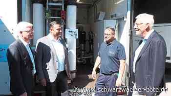 Katastrophenschutz: Im Notfall gibt es in Bad Wildbad frisches Trinkwasser