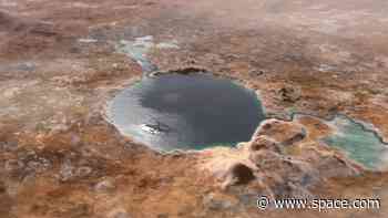 Probing the Red Planet: Finding past life at Jezero Crater