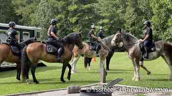First annual horseback riding event for first responder families held in Chesapeake