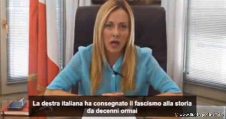 Il segnale di Meloni alla stampa estera: “Nessuna svolta autoritaria, la destra italiana ha consegnato il fascismo alla storia da decenni”