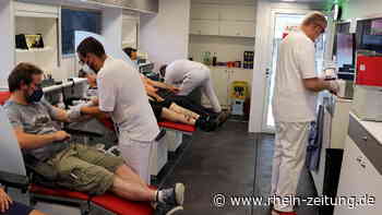 Neues Mobil machte Station in Montabaur: Blutspendedienst kommt jetzt zu den Spendern - Rhein-Zeitung