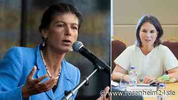 Wagenknecht kritisiert Baerbocks Kriegsdiplomatie: „Gießt ständig Öl ins Feuer“