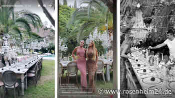 DSDS-Chef Dieter Bohlens Ex Estefania protzt mit Luxus-Gartenparty auf Mallorca