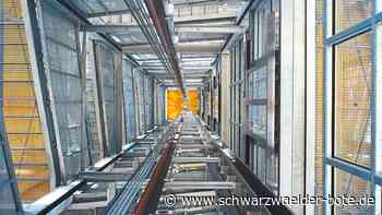 Aussichtsturm "Himmelsglück": Aufzug schon wieder defekt