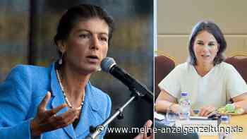 Wagenknecht kritisiert Baerbocks Kriegsdiplomatie: „Gießt ständig Öl ins Feuer“