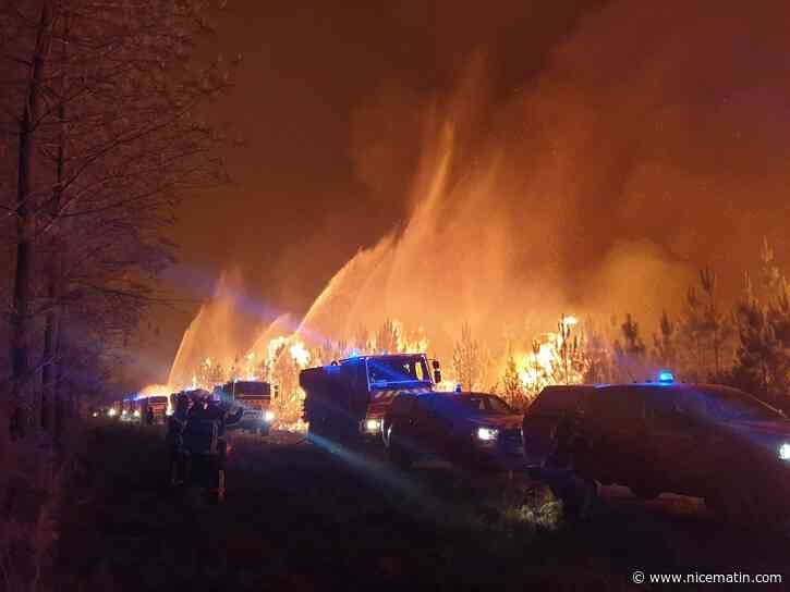 Incendies: Renaud Muselier et Hubert Falco annoncent la mise à disposition des pompiers volontaires de la région Paca en renfort