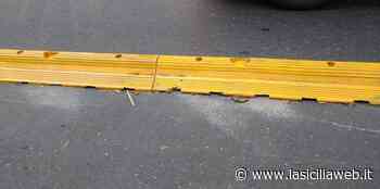 Catania si sveglia con i cordoli gialli - lasiciliaweb | Notizie di Sicilia