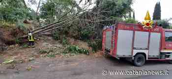 Violento nubifragio in provincia di Catania - Catania News