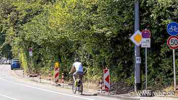 Stadt Witten schützt Radweg an Elberfelder Straße - WAZ News