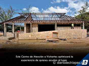 Avanza construcción del Catvi de la Zona Arqueológica de Palenque, obra complementaria del Tren Maya - Diario de Chiapas