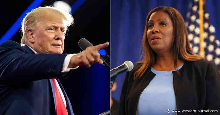 Trump Skewers NY AG Letitia James from Inside Her Own Office After He's Called In for Deposition