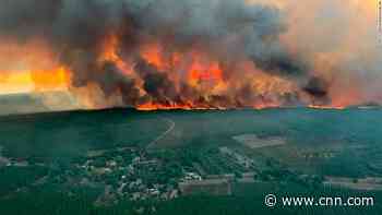 Western Europe enters fourth summer heat wave as wildfires return to parched France