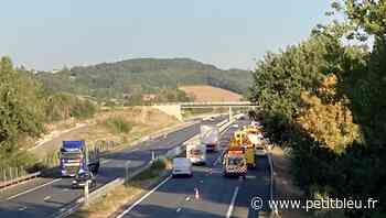 Accident grave sur l'autoroute A62 près d'Agen : près de trois heures ont été nécessaires pour désincarcérer - LePetitBleu