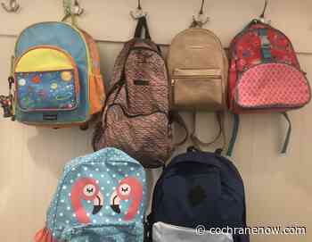 Backpack program returning for back-to-school season - CochraneNow.com