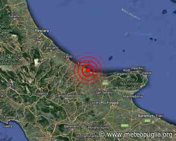 Terremoto a Costa Molisana (Campobasso), numerose segnalazioni - Meteo Puglia