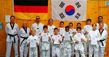 Trainerteam des TV Heppenheim ist stolz auf seine Prüflinge - Echo Online