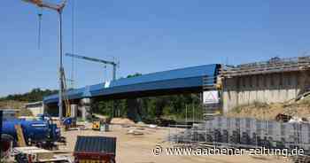 B264 in Düren: Neue Brücke über Bahnstrecke Aachen-Köln wird später fertig - Aachener Zeitung