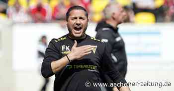 Alemannia Aachen: Fuat Kilic wundert sich über die frühe Unruhe - Aachener Zeitung