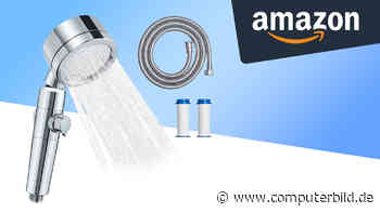 Nur 19 Euro bei Amazon: Sparduschkopf zum Sparpreis - COMPUTER BILD