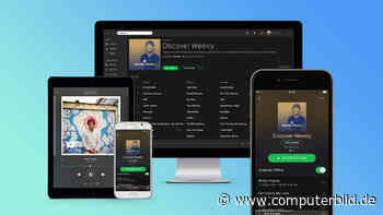 Spotify-App kriegt neues Design spendiert - COMPUTER BILD - COMPUTER BILD