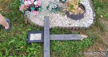 Herdenkingskruis voor verongelukte Timmy Alewaters vernield | Bornem | hln.be - Het Laatste Nieuws