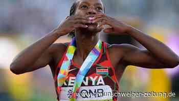 Kenianerin Kipyegon verfehlt 1500-Meter-Weltrekord knapp