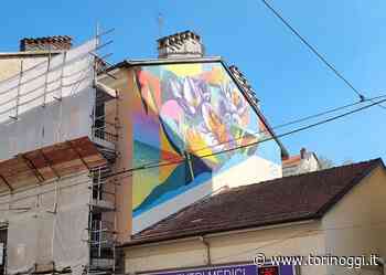 “Geometrie Floreali” a Borgo Campidoglio: la nuova opera del Museo di Arte Urbana di Torino - TorinOggi.it