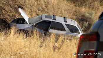Centerville man arrested after almost hitting residents unloading groceries, police say - KSL.com