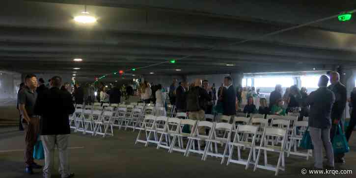 University of New Mexico Hospital celebrates new parking garage