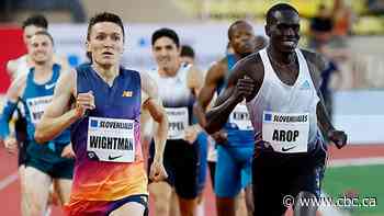 Arop runs to Canadian record over 1,000 metres, placing 3rd at Diamond League Monaco
