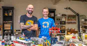 Broers Tijs (40) en Gerrit (43) halen 30 jaar oude LEGO van zolder: “Toen mijn LEGO-sneakers viraal gingen, begon het weer te kriebelen” - Het Laatste Nieuws