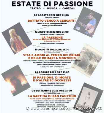 Palcoliberoincittà: LA PASSIONE - Comune di Montecchio Maggiore