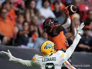 B.C. Lions Nathan Rourke, Dominique Rhymes named CFL's top performers - Exeter Lakeshore Times-Advance