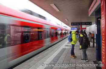 S4 zwischen Marbach und Backnang: Bauarbeiten sorgen für Störungen - Stuttgarter Nachrichten