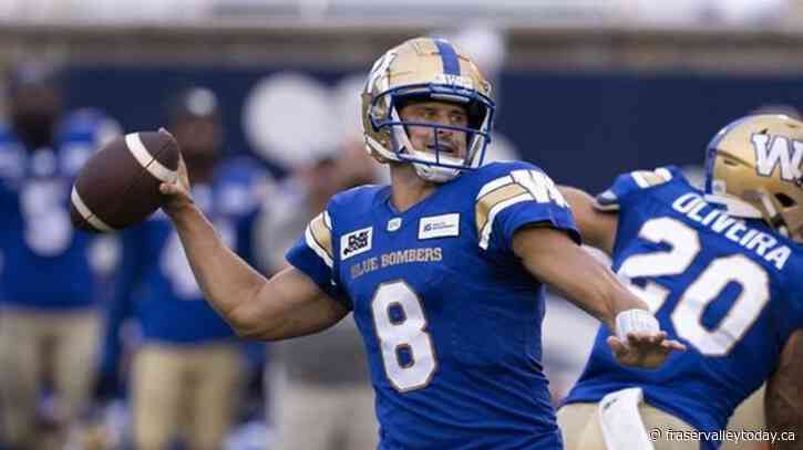 Alouettes in town as Bombers look to start season 10-0 for the first time since 1960