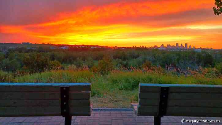 Hot and potentially stormy weather in Calgary Thursday